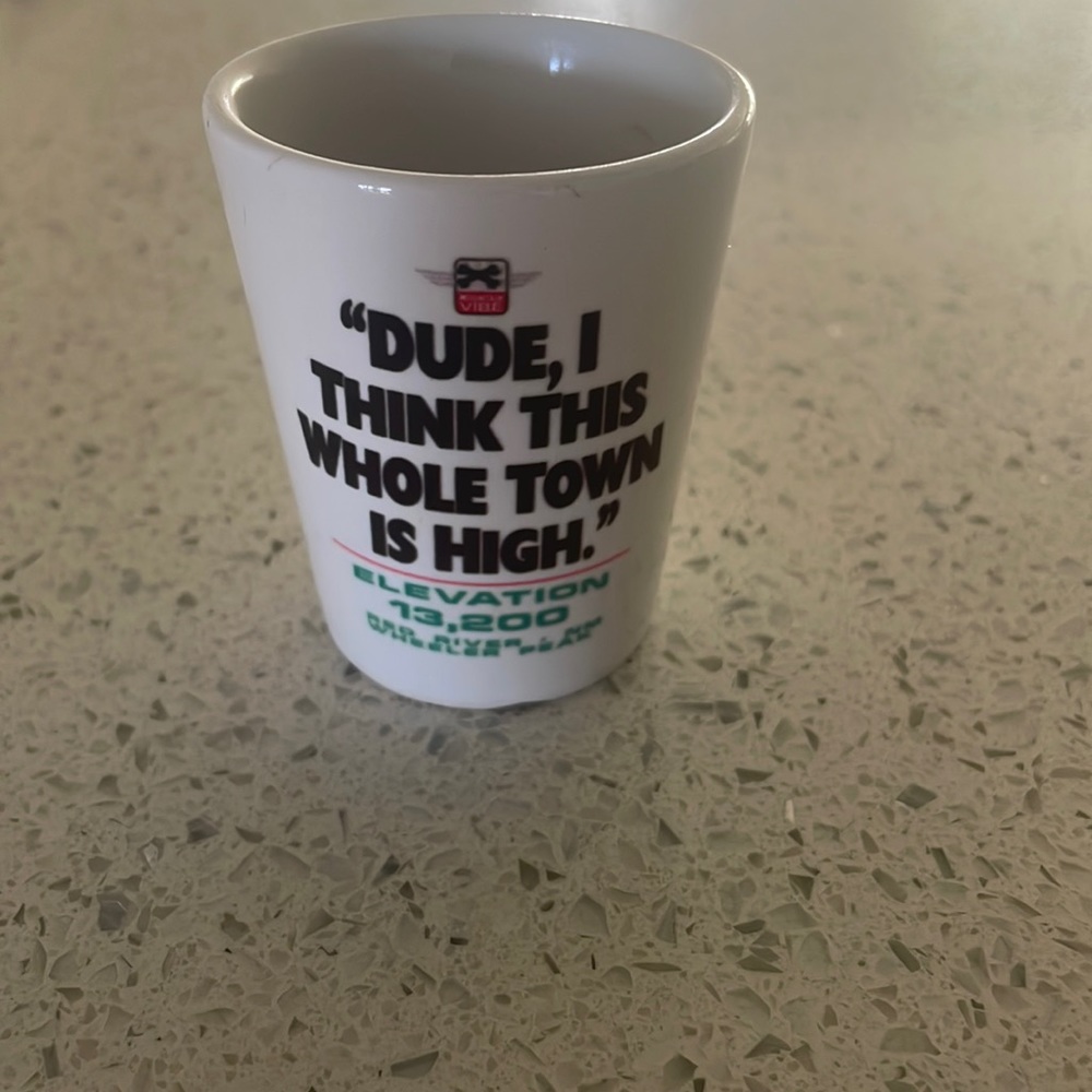Red River New Mexico shot glass